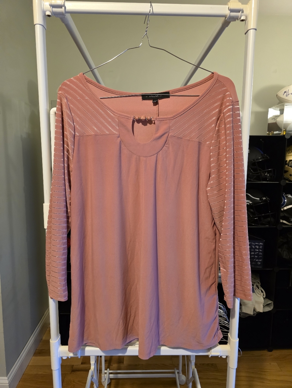 Womens Pink Top Blouse